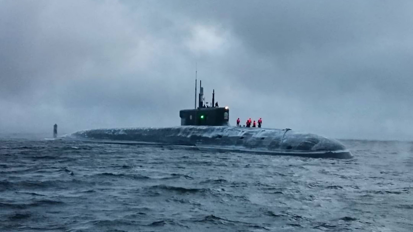 
					Russian nuclear submarine Knyaz Vladimir.					 					HoteitH (CC BY-SA 4.0)				