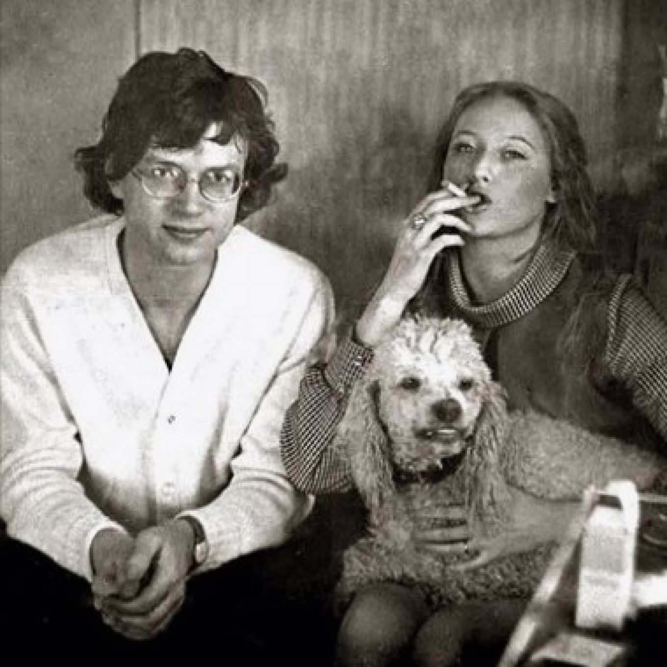 
					Limonov and Yelena Shchapova, 1970s					 					Courtesy of Alexander Rubinin				