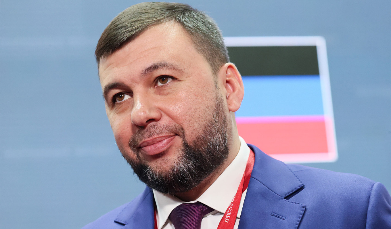
					Denis Pushilin, head of the DNR.					 					Sergey Savostyanov / TASS				