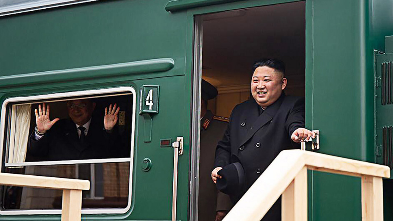 North Koreas Kim Jong Un Arrives In Russia For Summit With Putin The