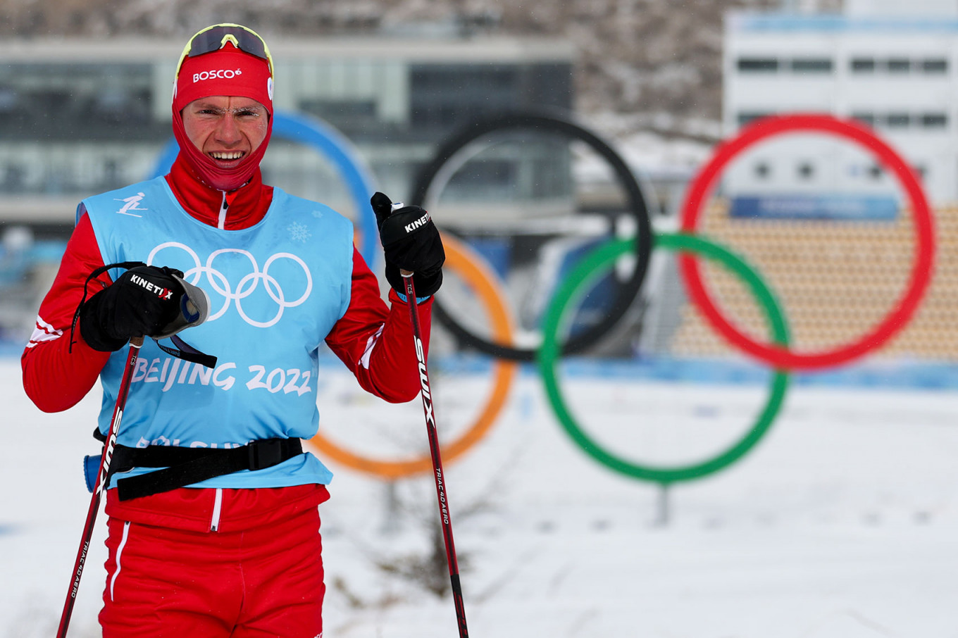 Alexander Bolsjoenof, pemain ski.  Sergei Bobylev / TASS
