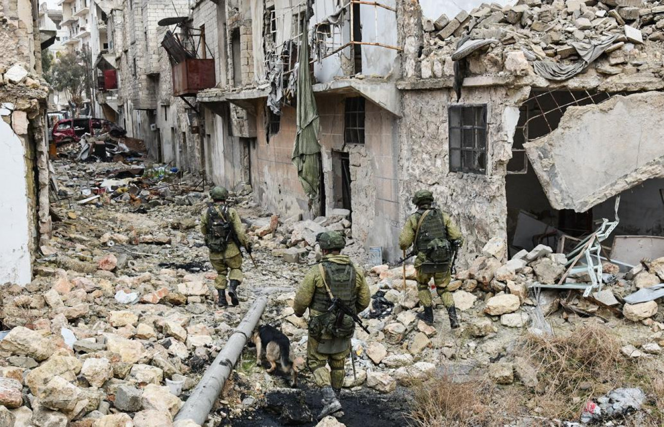 Russian Army Publishes Pictures of Aleppo Ruins