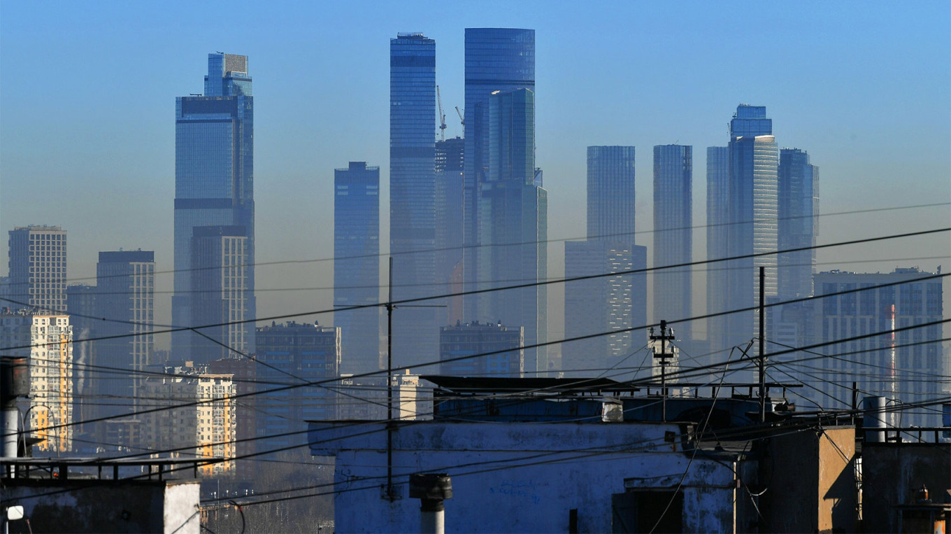 
					Moscow's financial district.					 					Sergei Kiselev / Moskva News Agency				