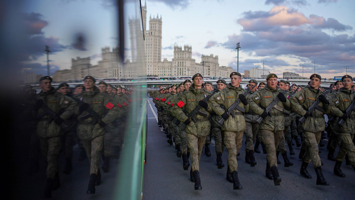 In Photos Russia's Victory Parade Rehearsals in Full Swing The