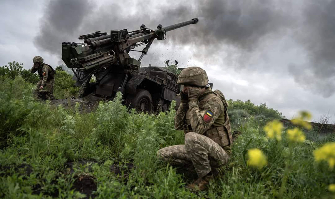 
					Ukrainian military near Bakhmut.					 					General Staff of the Armed Forces of Ukraine				