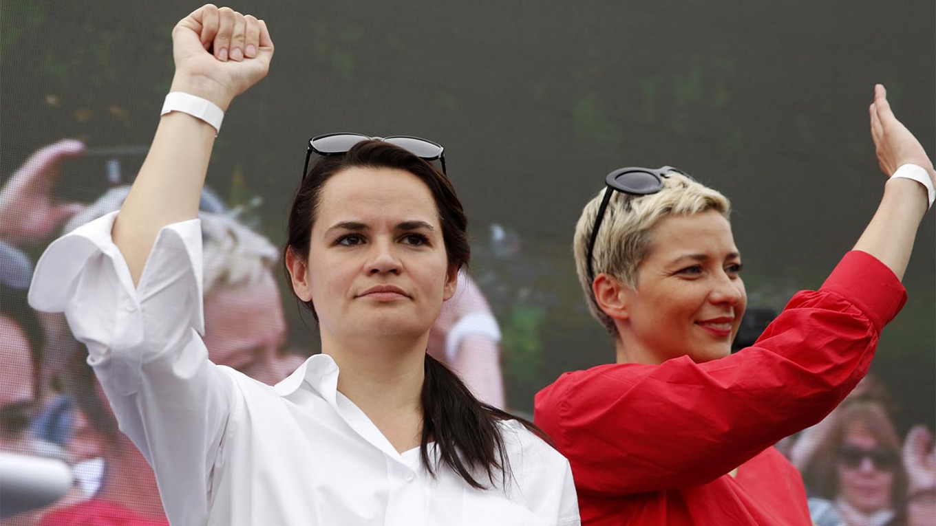 'Don't Give In to Lies,' Belarus Opposition Leader Tells Russians - The Moscow Times