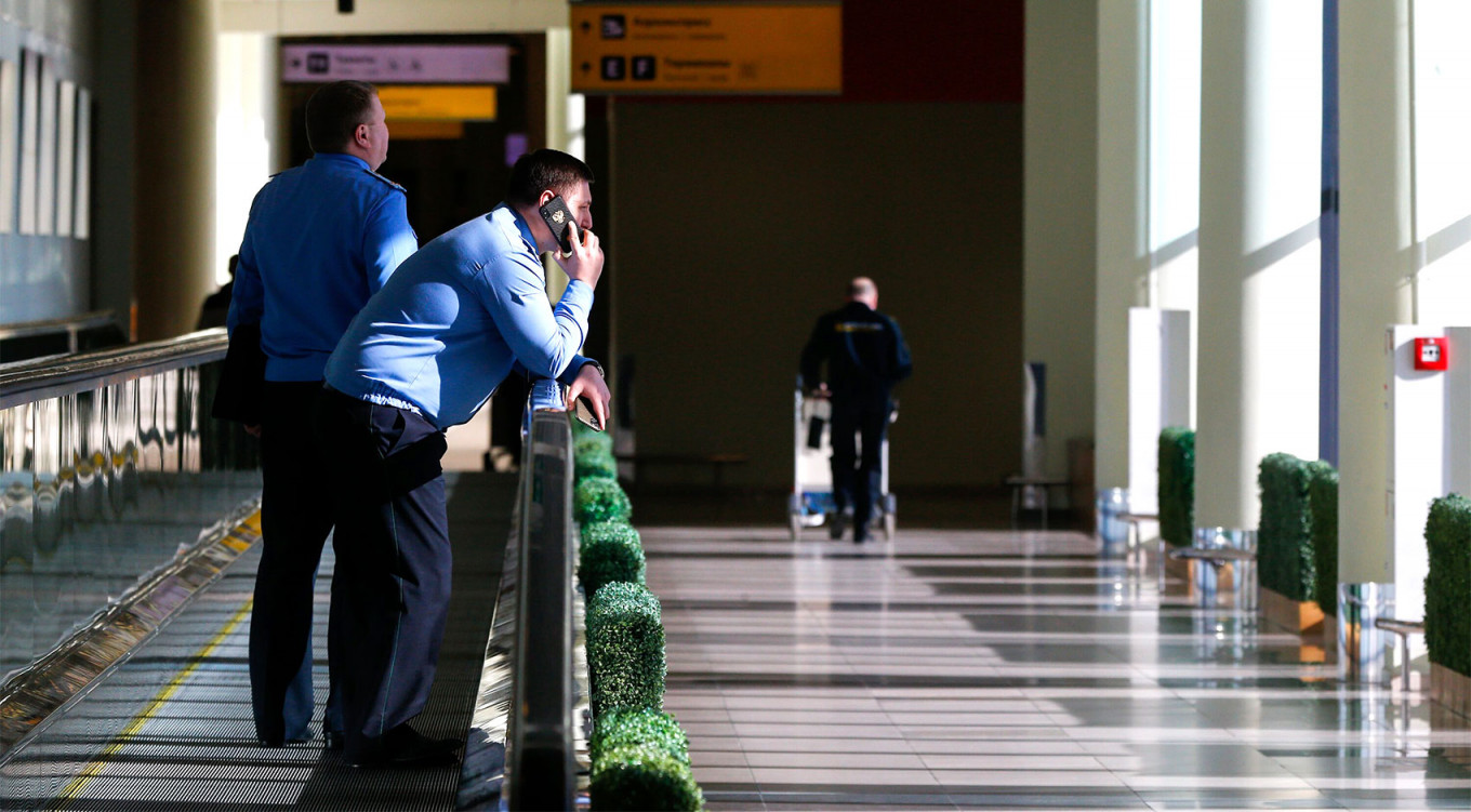 
					Moscow's Sheremetyevo Airport.					 					Sergei Vedyashkin / Moskva News Agency				