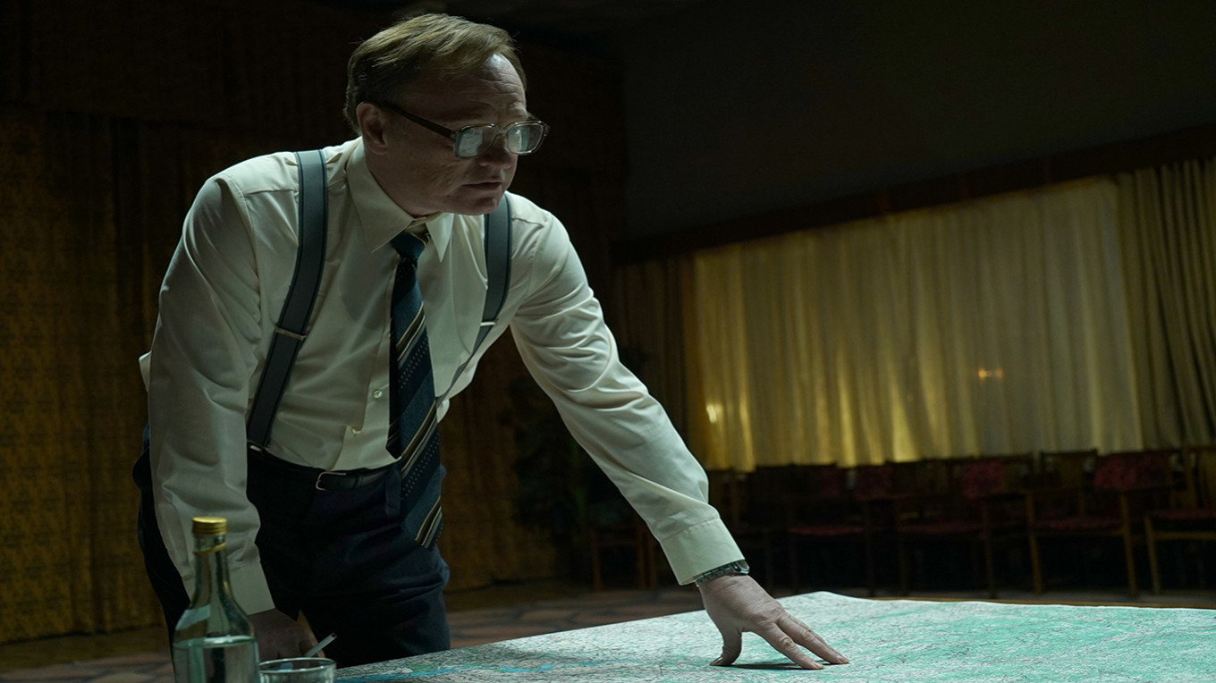 
					Jared Harris as Valery Legasov					 					Liam Daniels for HBO				