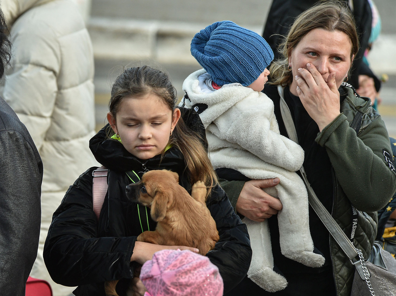 Εκκένωση πολιτών από τα κατεχόμενα της Ρωσίας στην περιοχή Χερσώνα.  Υπηρεσία Προστασίας Περιβάλλοντος / TASS