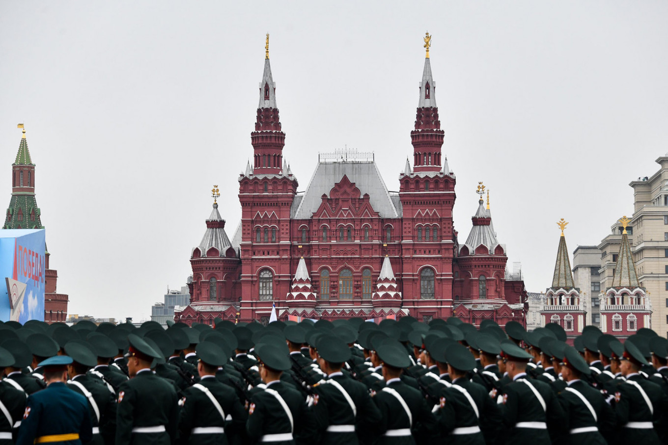 russian military parade red square