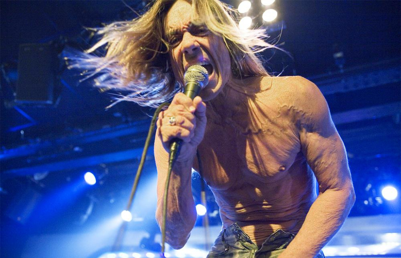 Iggy Pop Takes Moscow