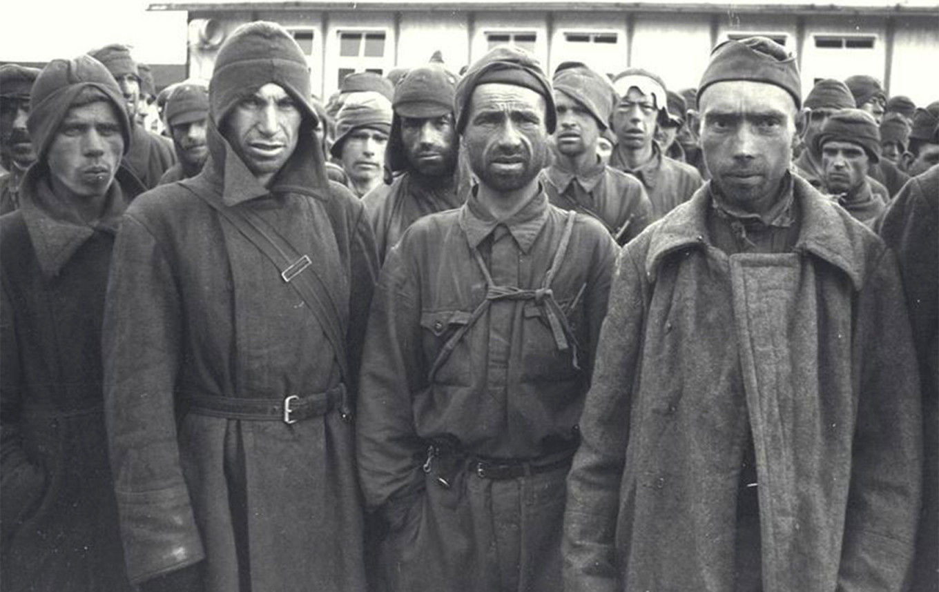 
					Soviet prisoners of war in 1941.					 					Bundesarchiv				