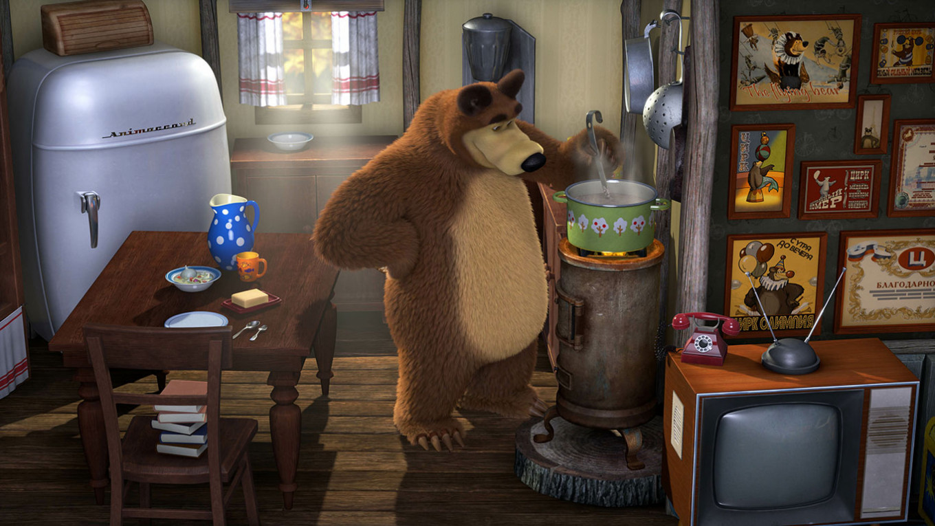 
					“Masha and the Bear” 					 					kinopoisk.ru				