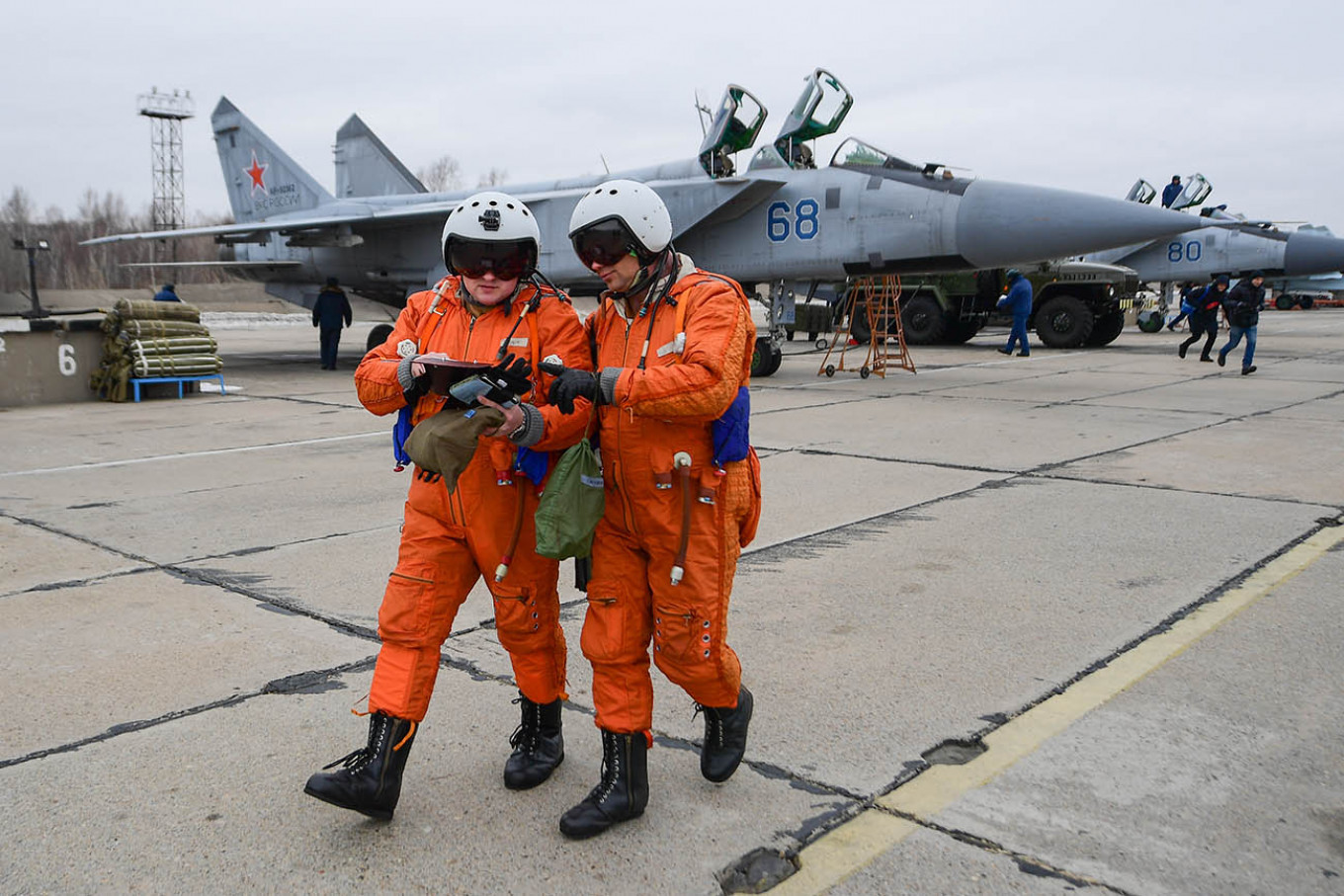 Russia's Air Force Stages Far East Training Flights The Moscow Times