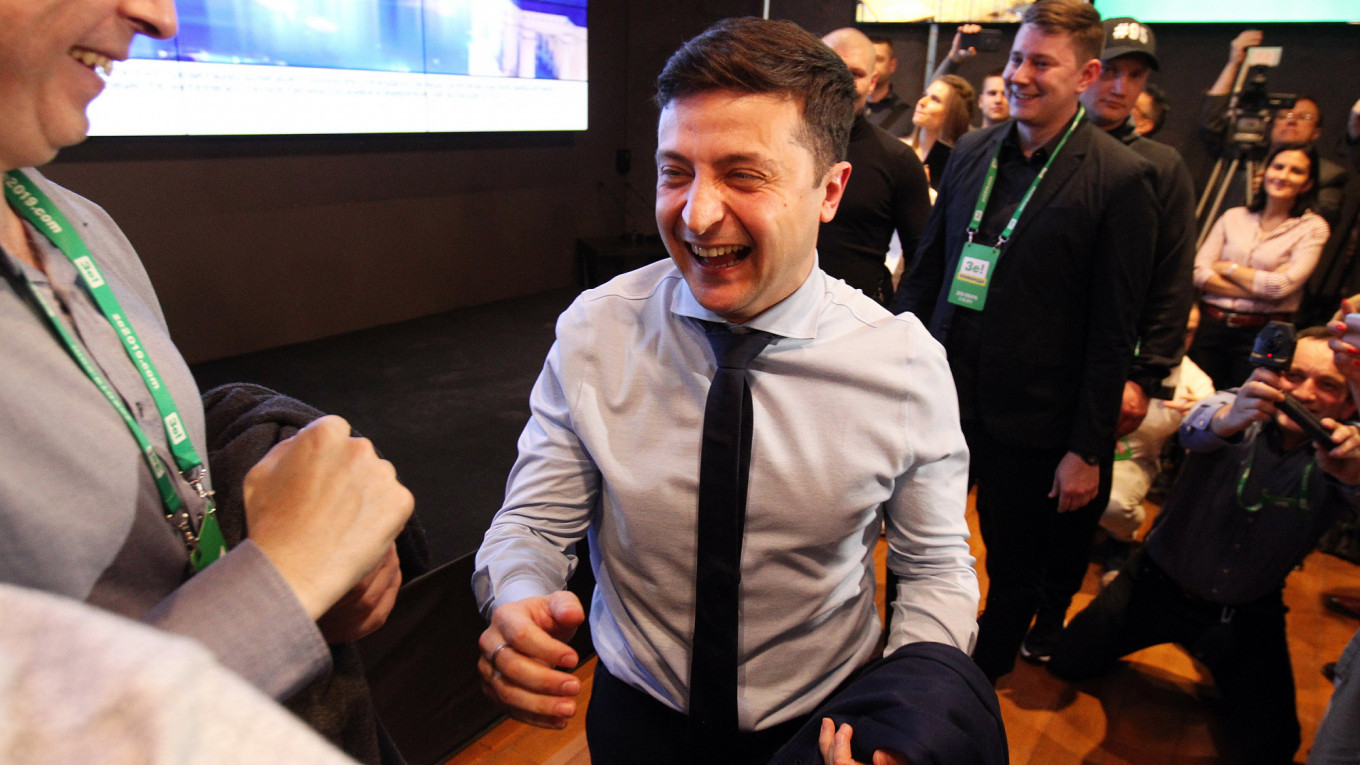 
					Volodomyr Zelenskiy					 					EPA / TASS				