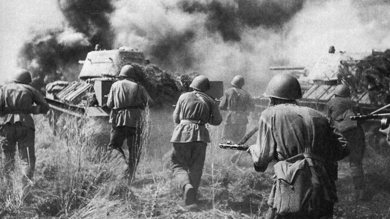 battle of kursk remains of tank crew