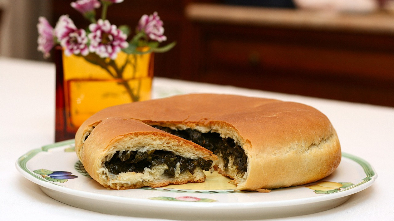 Spinach pie. Courtesy of authors