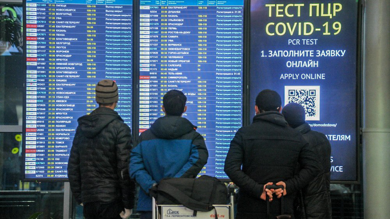 Moscow Flights Cancelled