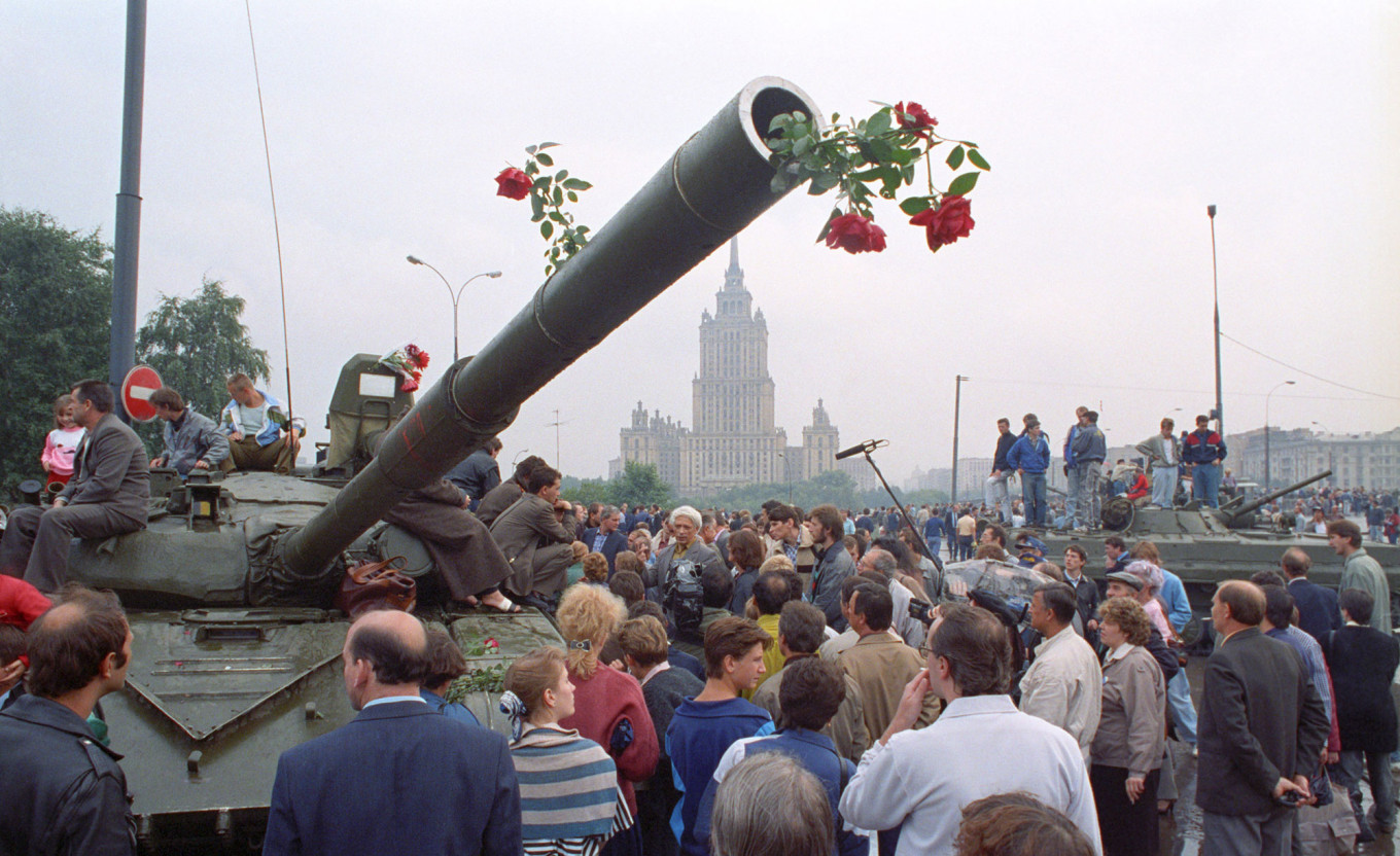 In Photos The August Coup Attempt That Heralded U.S.S.R.'s End The