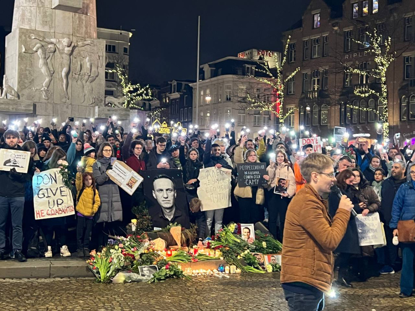 
					Demonstration in Amsterdam.					 					https://t.me/FreeRussiaNL				