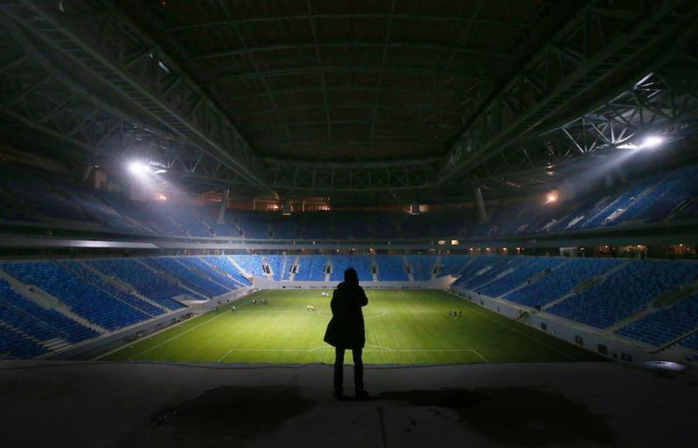 St. Petersburg's Zenit Stadium Fails FIFA World Cup Standards