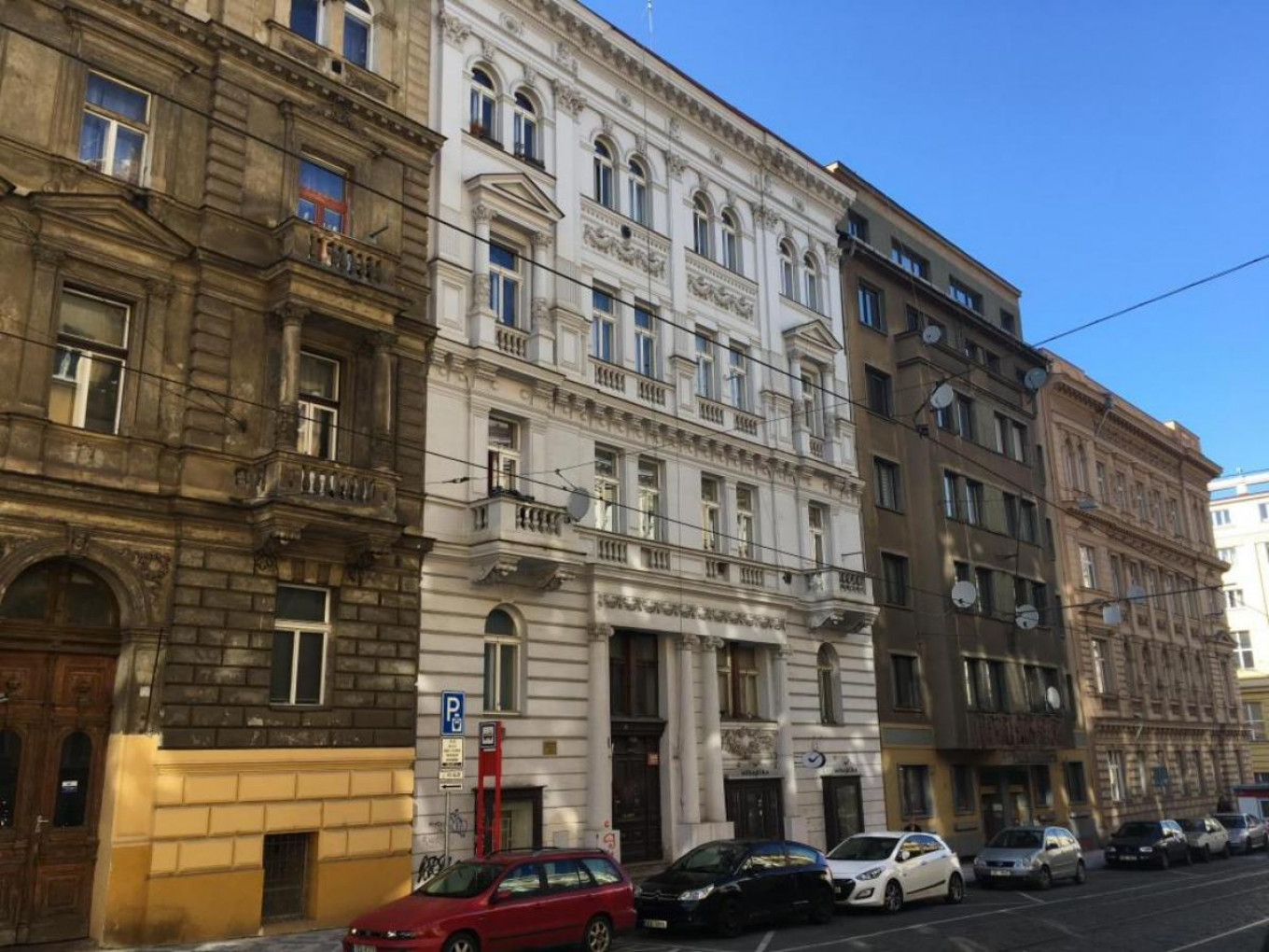 
					Three companies with links to Prigozhin are headquartered at the same nondescript historic building in Prague					 					OCCRP				