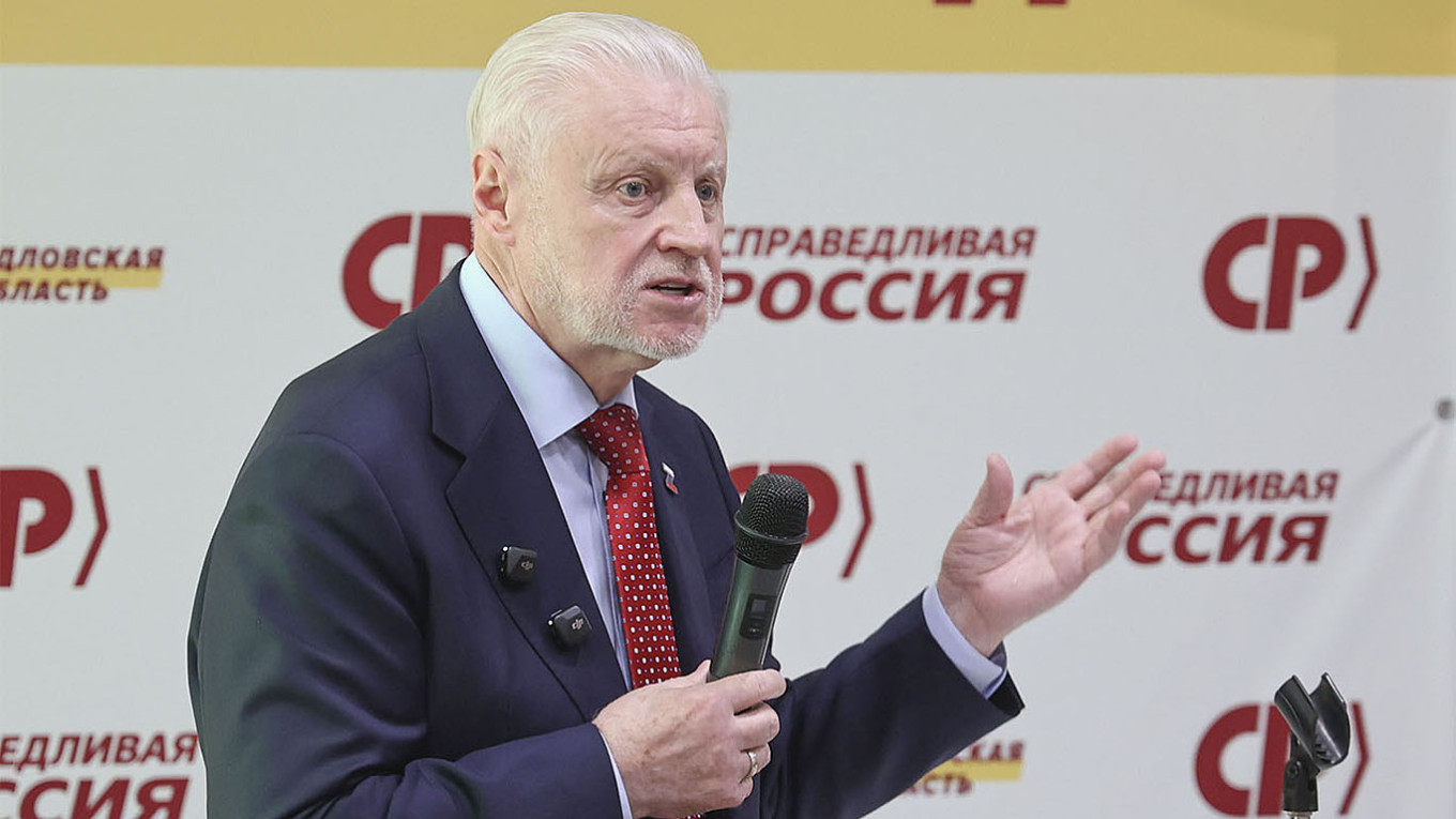 A Just Russia - For Truth Party Leader Sergei Mironov. spravedlivo.ru