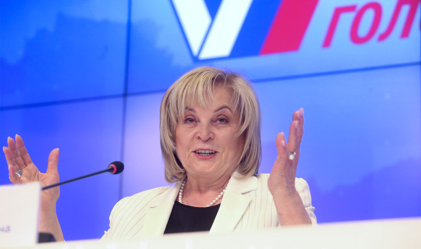 
					Russia’s elections chief Ella Pamfilova.					 					Yaroslav Chingaev / Moskva News Agency				