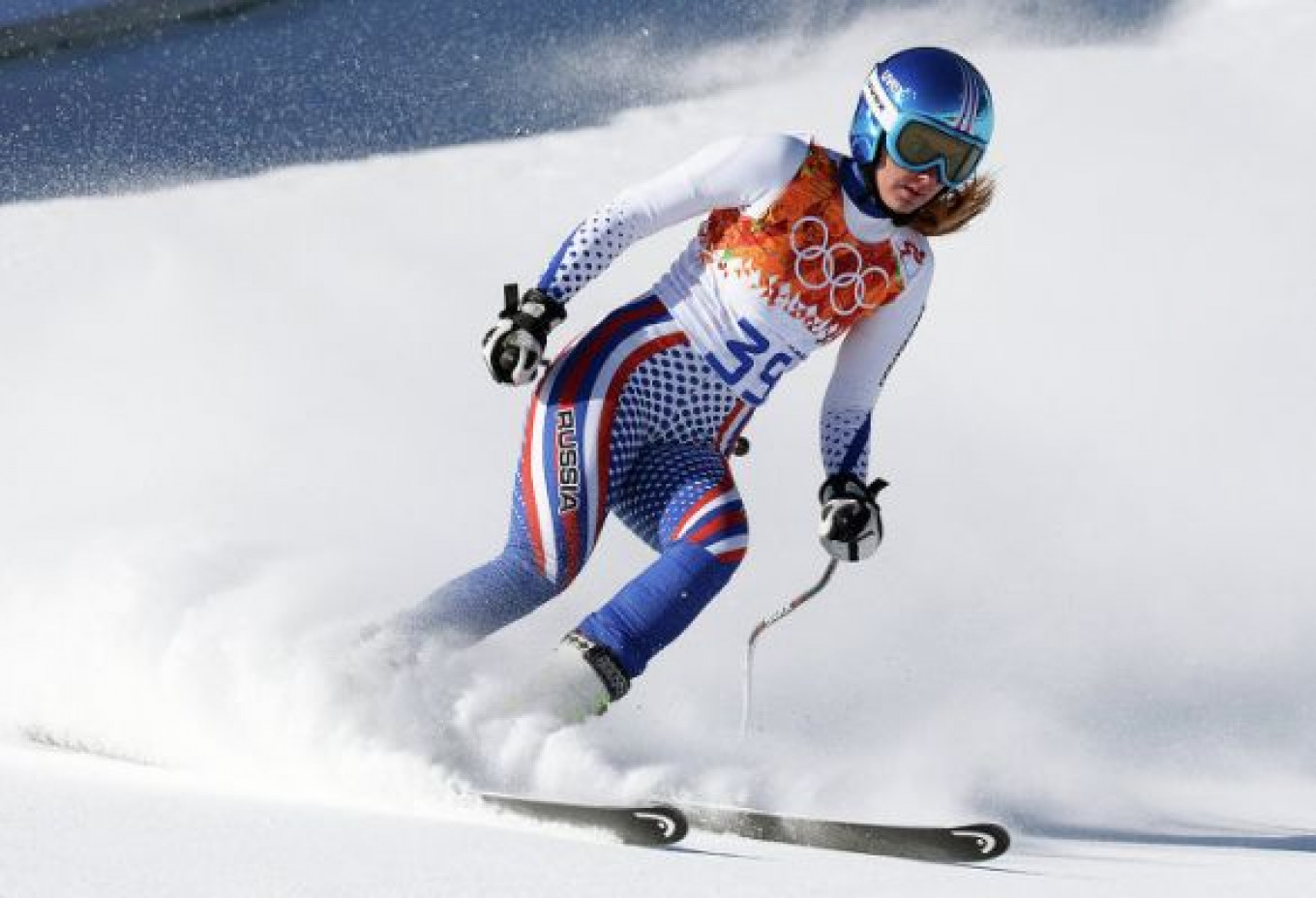 Alpine Skiers Take to the Slopes For Women's Downhill Final