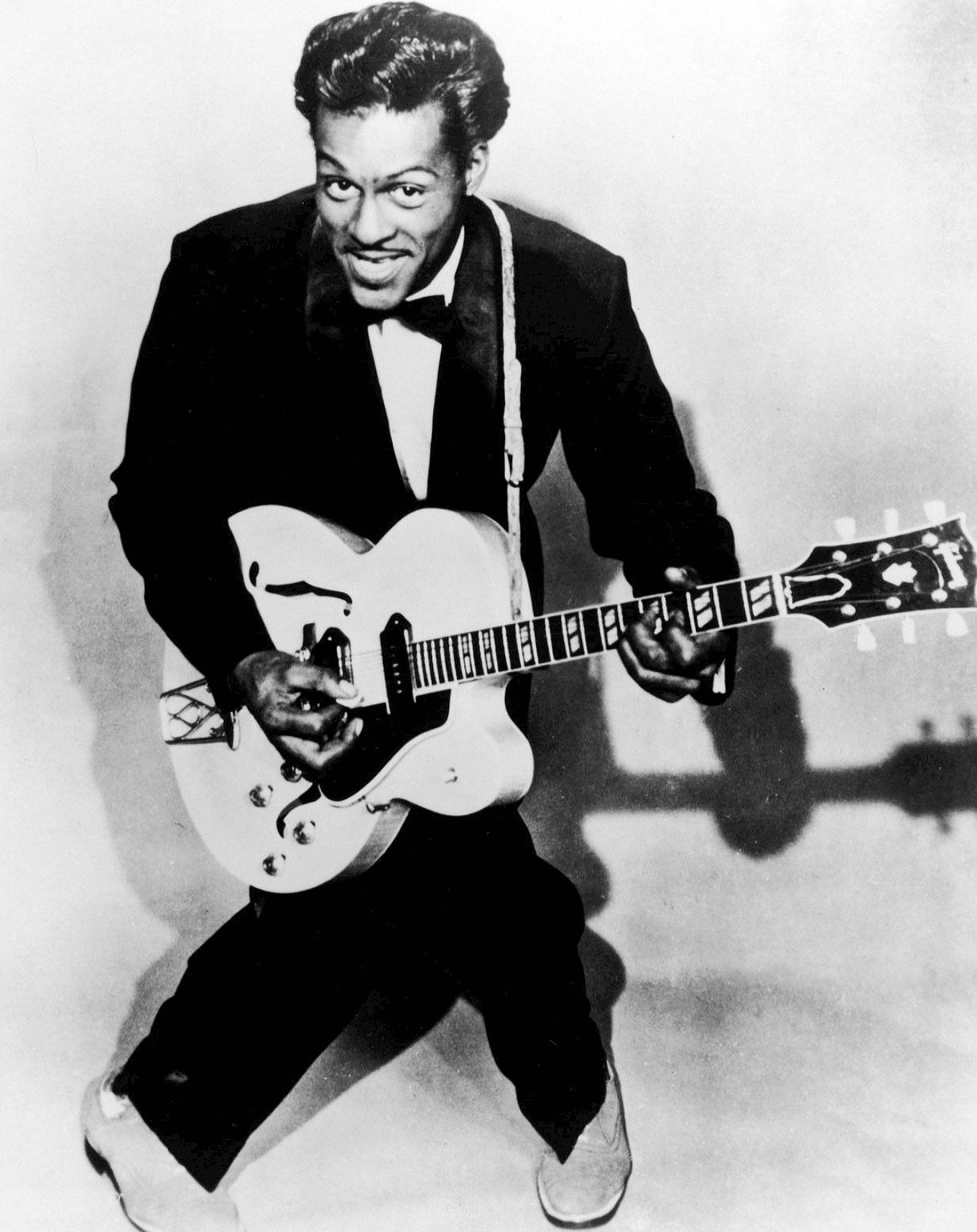 
					Chuck Berry is one of the 1950s stars who feature in Vanguard Productions' 1956 film 'Rock, Rock, Rock.'					 					UNIVERSAL ATTRACTIONS / WIKIMEDIA COMMONS				