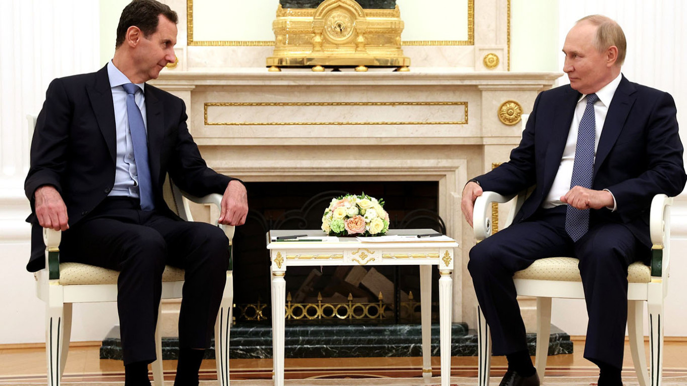 
					Vladimir Putin and Bashar al-Assad in the Kremlin.					 					kremlin.ru				
