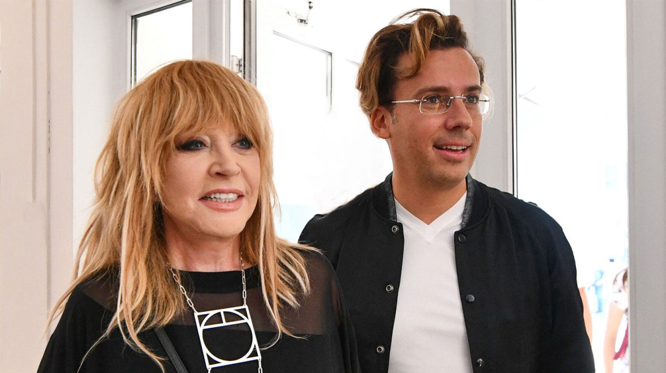 Comedian Maxim Galkin and singer Alla Pugacheva Igor Ivanko / Moskva News Agency