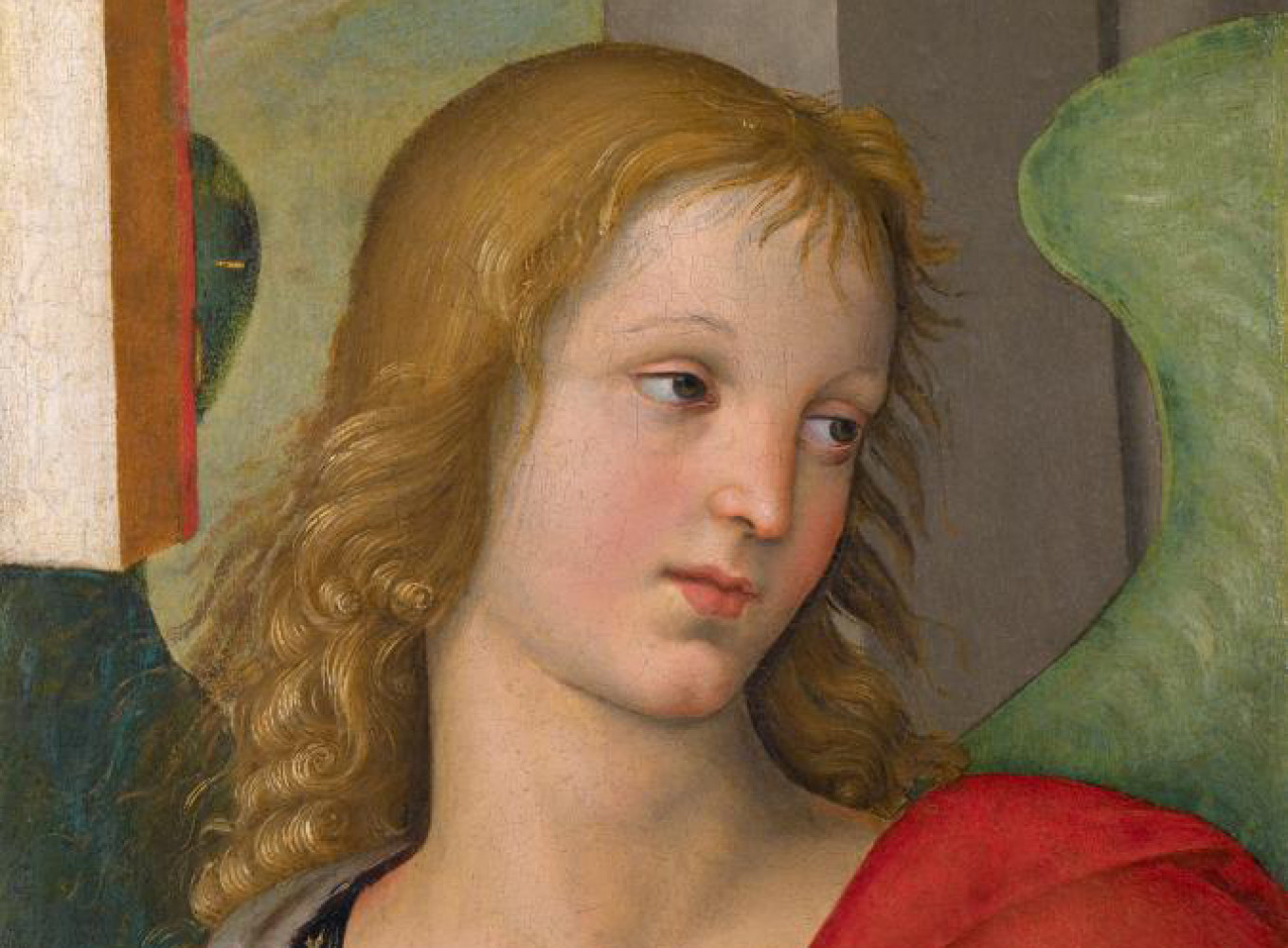 
					"Angel" (1500) by Raphael					 					arts-museum.ru				