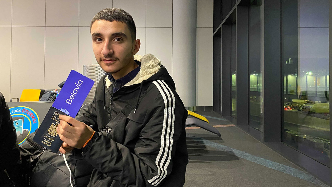 I Ll Camp All Winter If I Have To Onboard A Flight To Belarus With Iraqi Migrants The Moscow Times