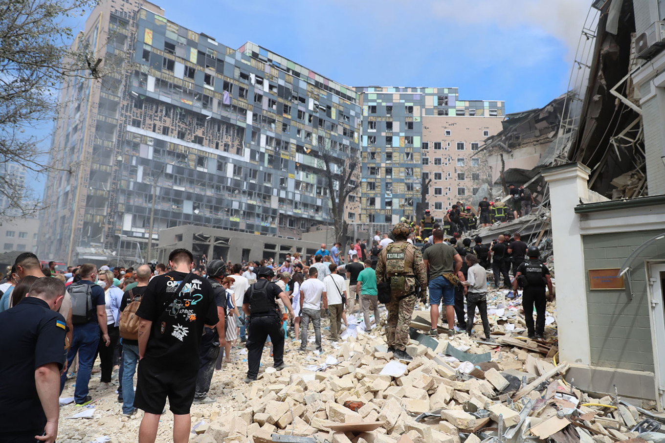 In Photos: Okhmatdyt Children&s Hospital After Russian Strike