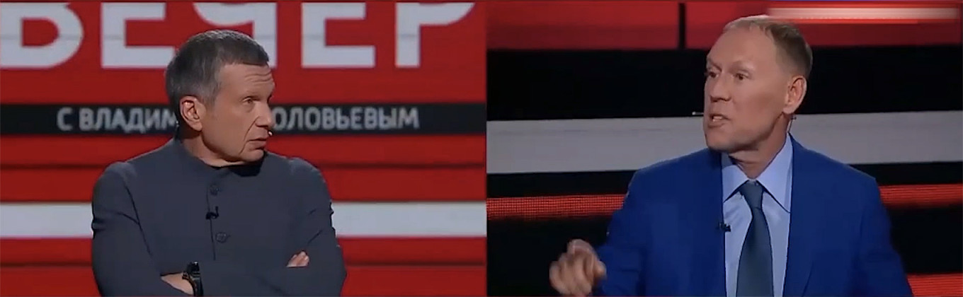 
					Vladimir Solovyov and Alexander Lugovoy.					 					YouTube				