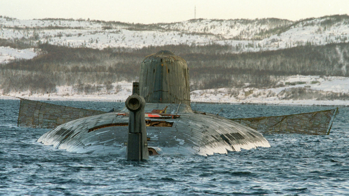 
					The Kursk nuclear-powered submarine.					 					Semyon Maisterman / TASS				