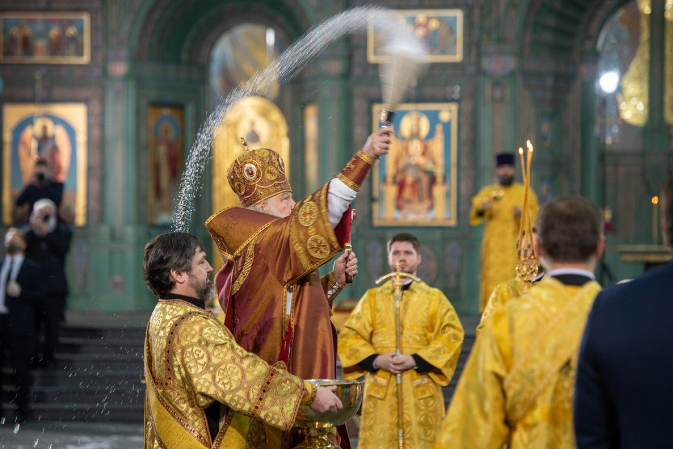Russia Consecrates Grandiose Armed Forces Cathedral - The Moscow Times
