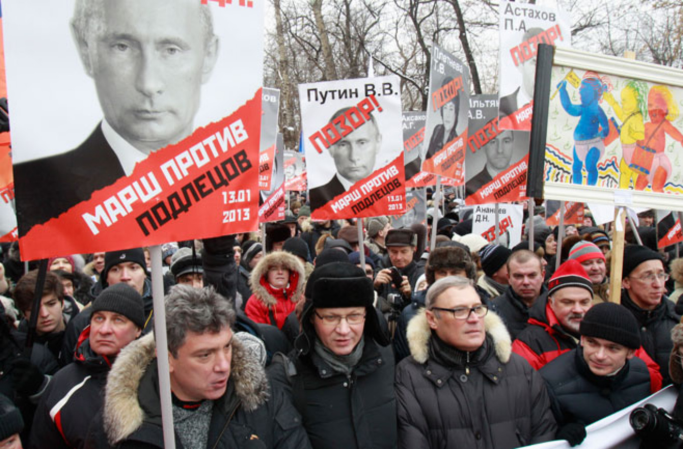Russian Opposition Battles Fear, Disunity Following Nemtsov’s Death