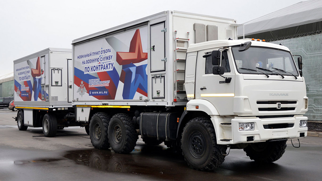 
					Mobile enlistment offices. 					 					Russia's Defense Ministry				