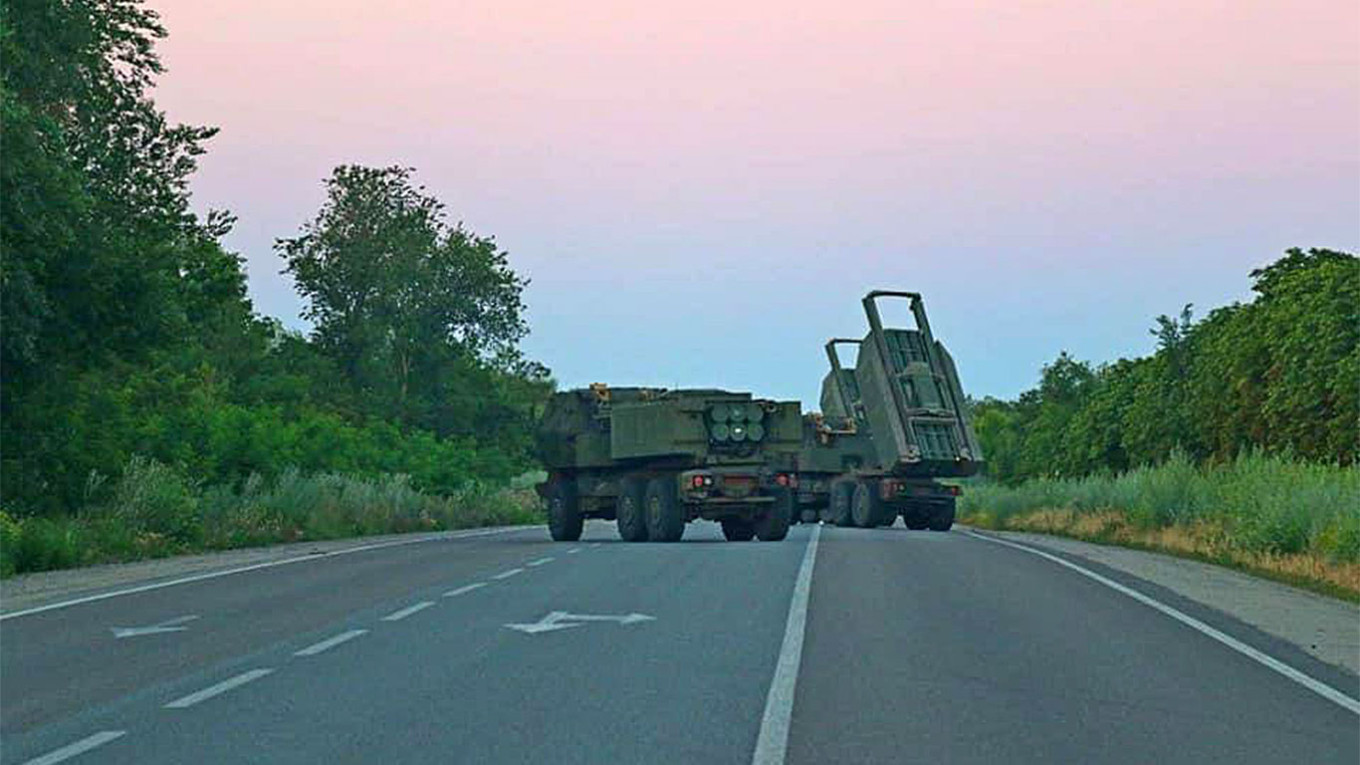 
					HIMARS systems in use.					 					General Staff of Ukrainian Armed Forces				