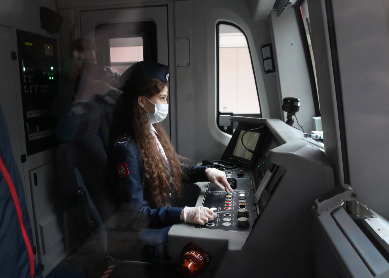 
					The Moscow metro has hired female train drivers.					 					Vyacheslav Prokofyev / TASS				