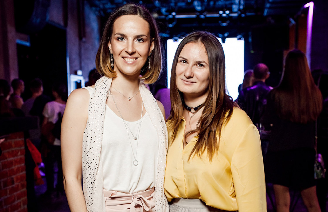 
					Kinky Party founders Taisia Reshetnikova and Tanya Dmitriyeva.  					 					Kinky Party				