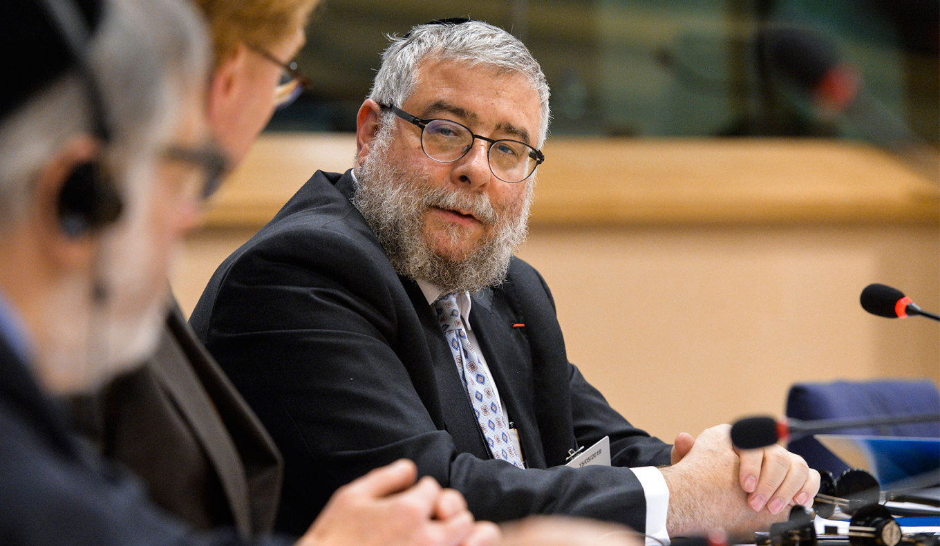 
					Rabbi Pinchas Goldschmidt.					 					European Parliament Article 17 TFEU / flickr				
