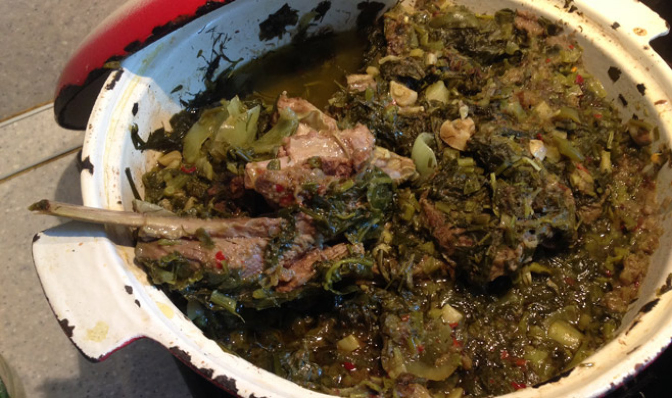 Recipe Chakapuli How Spring Tastes in