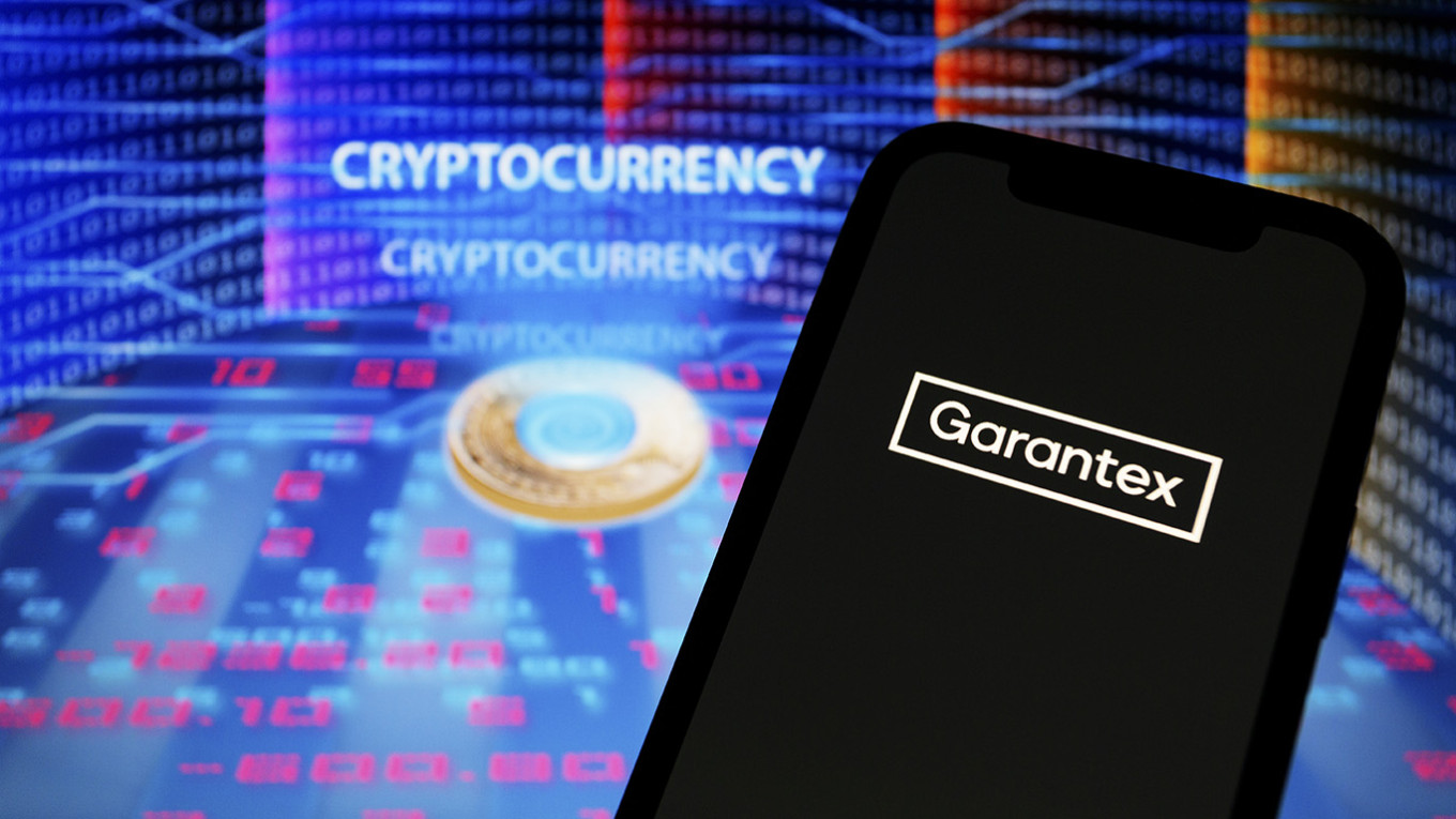 
					Logo of Garantex, a virtual currency exchange.					 					ZUMA / TASS				