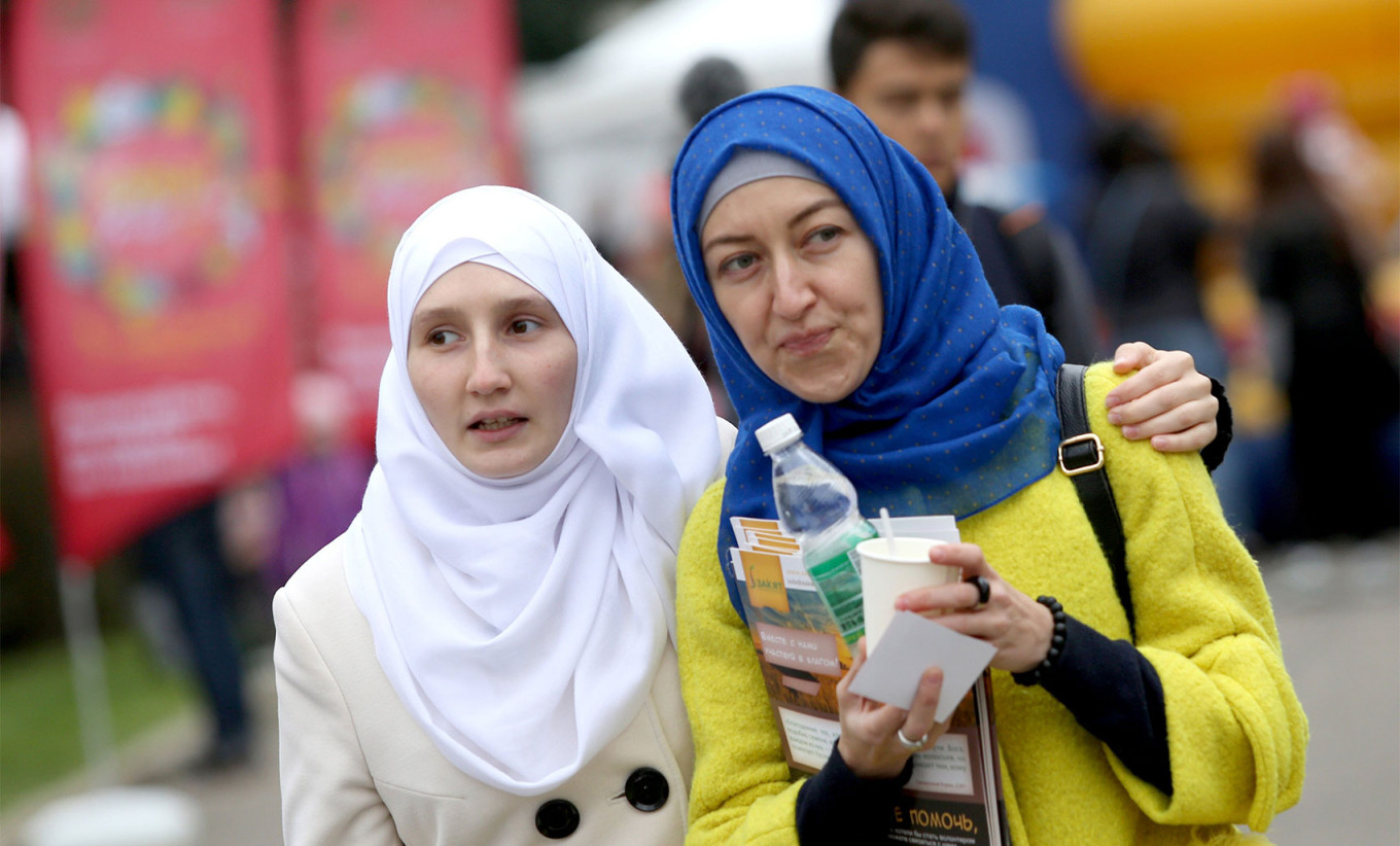 
					Muslim women in Moscow.					 					Kirill Zykov / Moskva News Agency				