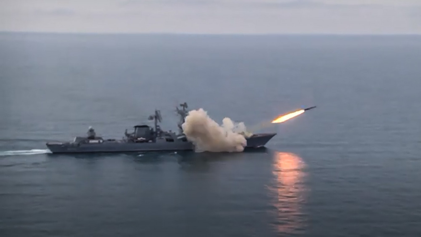 Russian Navy Conducts First Black Sea Supersonic Cruise Missile Test – The Moscow Times