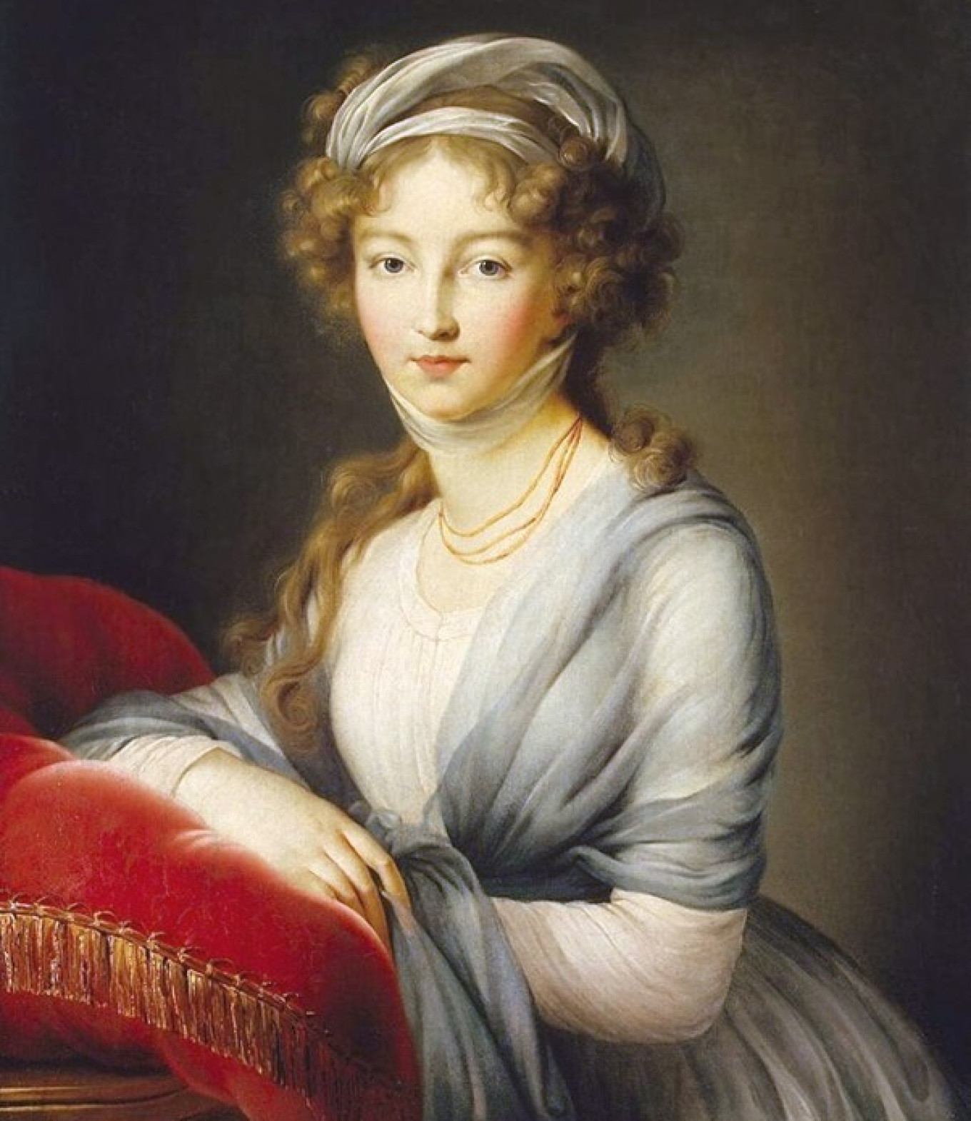 
					Vigée-Le Brun E. Empress Elisabeth Alexeyevna of Russia (1797).					 					Wikicommons				