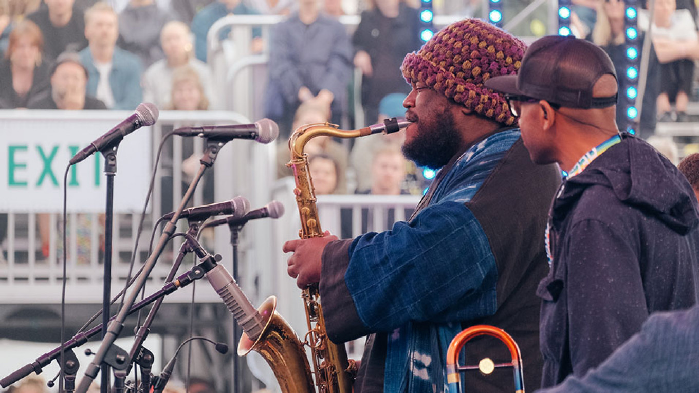 
					Kamasi Washington was one of the festival hits.					 					Konstantin Kondrukhov / Courtesy of Flow Festival				